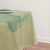 Nappe Bunnies mignons aux fleurs de jonquille Antique Pâ (In Situ)