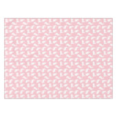 Nappe Bunny Silhouettes On Blush Pink Easter Pattern (Devant (Horizontal))