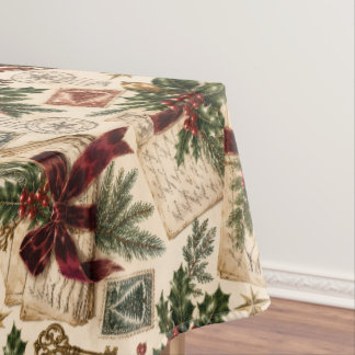 Nappe Bureau de poste de Noël victorien