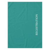 Nappe Bureau d'inscription Turquoise Turquoise (Devant)