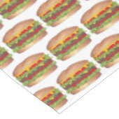 Nappe Burger Cheeseburger Reunion Pique-nique Cookout Pa (Angle)