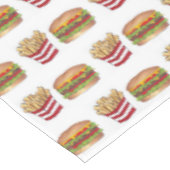 Nappe Burger d'appariement de restauration rapide classi (Angle)
