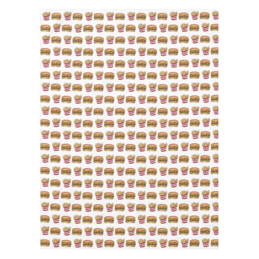 Nappe Burger d'appariement de restauration rapide classi (Devant)