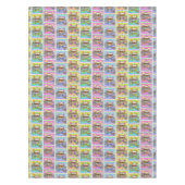 Nappe BURGER POP ART (Hamburger) (Devant)