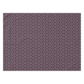 Nappe Burgundy & Gray Floral Painted Quilt (Devant (Horizontal))