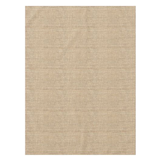 Nappe Burlap Vintage rustique (Devant)