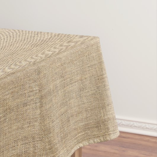Nappe Burlap Vintage rustique (In Situ)