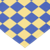 Nappe Butter yellow and blue checkered board pattern (Angle)