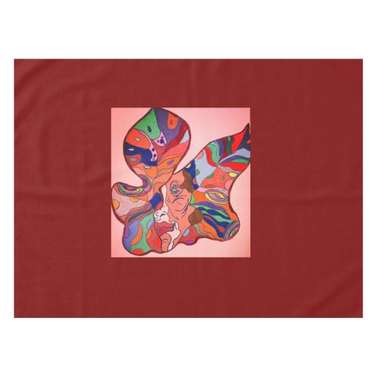 Nappe Butterfly Leaf Portrait (Devant (Horizontal))
