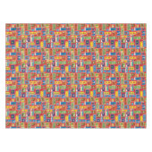 Nappe cacahuètes | Motif des timbres de Noël (Devant (Horizontal))