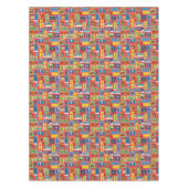 Nappe cacahuètes | Motif des timbres de Noël (Devant)