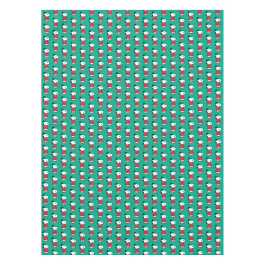 Nappe cacahuètes | Snoopy Chat d'hiver et Casquette (Devant)