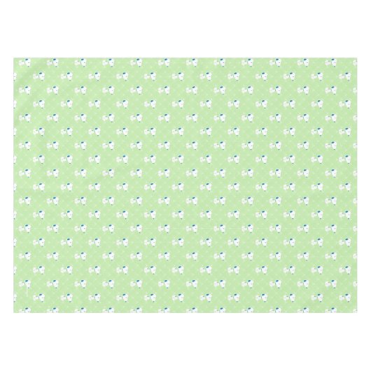 Nappe cacahuètes | Snoopy Green Deco Dreams Motif (Devant (Horizontal))