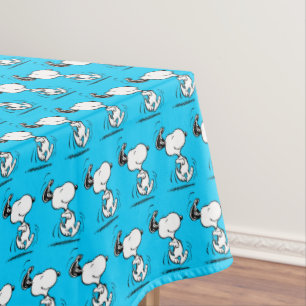 Nappe cacahuètes   Snoopy Happy Dance
