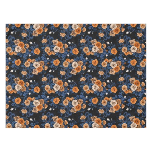 Nappe Caché en rose, orange et bleu (Devant (Horizontal))