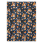 Nappe Caché en rose, orange et bleu (Devant)