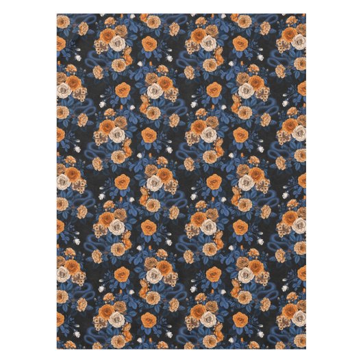 Nappe Caché en rose, orange et bleu (Devant)
