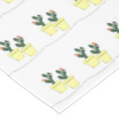 Nappe Cactus blanc Jaune (Angle)