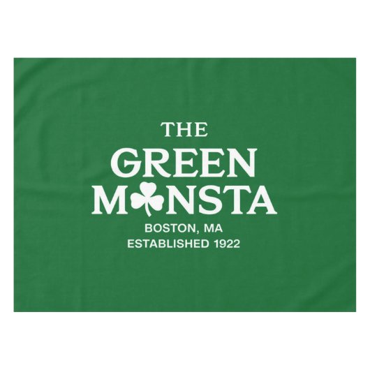 Nappe Cadeau de baseball Green Monsta Boston Green Monst (Devant (Horizontal))