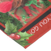 Nappe Cadeau de camion rouge Blanket Truck rouge, Joyeux (Angle)