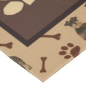Nappe Cadeau de couverture de chien Schnauzer personnali (Angle)