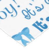 Nappe Cadeau fait sur commande infantile de belle douche (Angle)