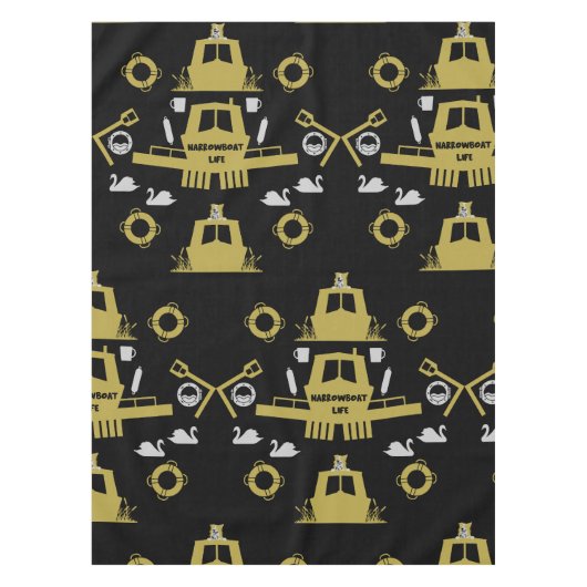 Nappe Cadeaux British Narrowboat (Devant)