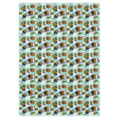 Nappe Cadeaux de Noël de chat noir (Devant)