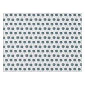 Nappe Cadeaux de Noël et flocons de neige (Devant (Horizontal))