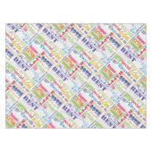 Nappe Cadeaux Uniques Et Spéciaux De Fête Du 60E Anniver (Devant (Horizontal))