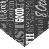 Nappe Cadeaux Uniques Et Spéciaux De Fête Du 80E Anniver (Angle)