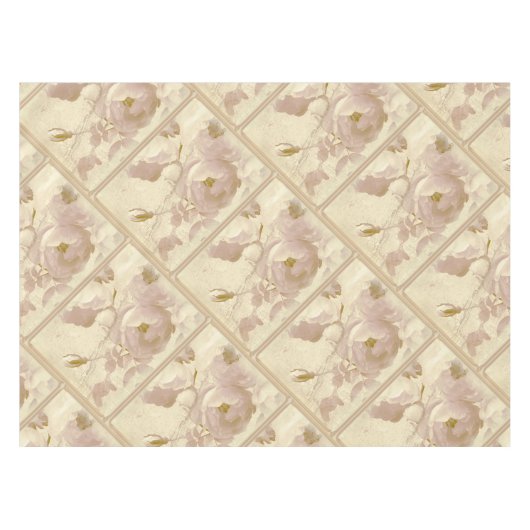 Nappe cadre beige rose (Devant (Horizontal))