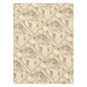 Nappe cadre beige rose (Devant)