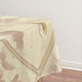 Nappe cadre beige rose (In Situ)