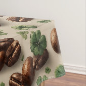 Nappe Café de la Saint-Patrick et motif de trèfle (In Situ)