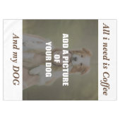 Nappe Café et mon Oreiller de chien (Devant (Horizontal))