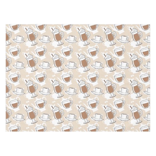 Nappe Café, motif doux (Devant (Horizontal))