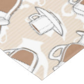 Nappe Café, motif doux (Angle)