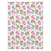 Nappe Cafés, Haricots, Coeurs, Amateur De Café (Devant)