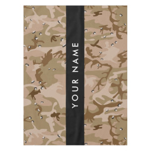 Nappe Cailloux de camouflage du désert, Votre nom, Perso