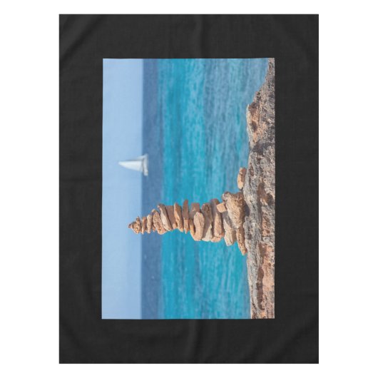 Nappe Cairn à la mer Méditerranée (Devant)