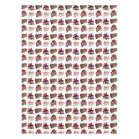 Nappe Cake Lovers Delicious Desserts Pattern (Devant)