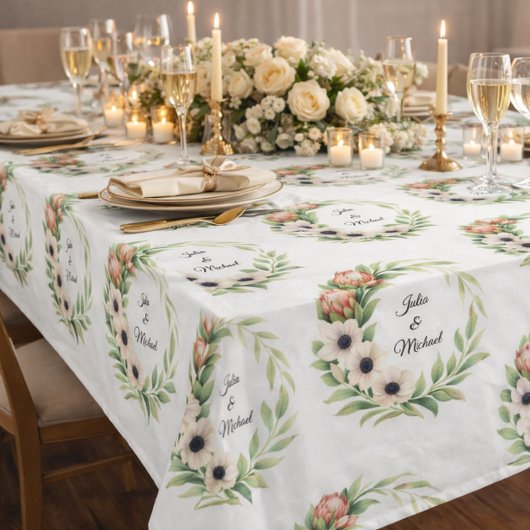 Nappe Calla Lillies Wreath Wedding Decor Newlyweds