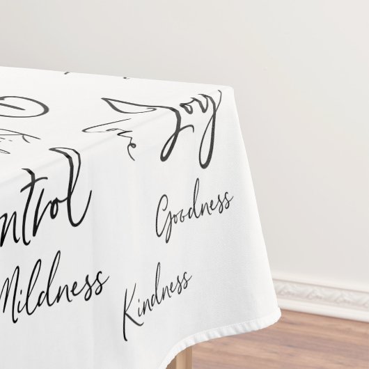 Nappe Calligraphie Fruit de l'Esprit 
