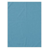 Nappe Calme et simple fond texturé en lin bleu (Devant)