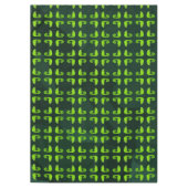 Nappe Caméléon vert mignon (Devant)