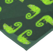 Nappe Caméléon vert mignon (Angle)