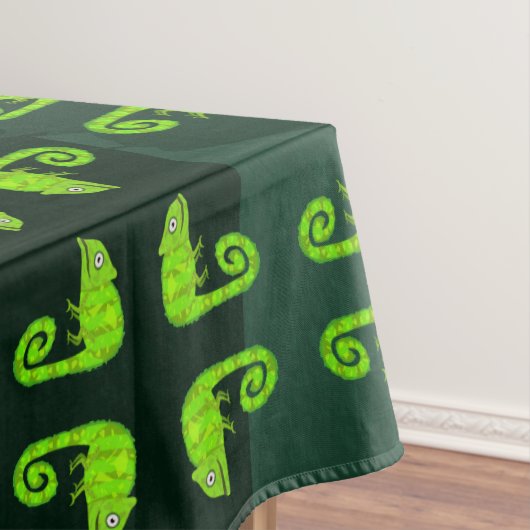 Nappe Caméléon vert mignon (In Situ)
