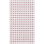 NAPPE CAMION DE ROUGE DE FERME DE NOËL (Devant)