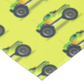 Nappe Camion Monster sur le vert citron (Angle)